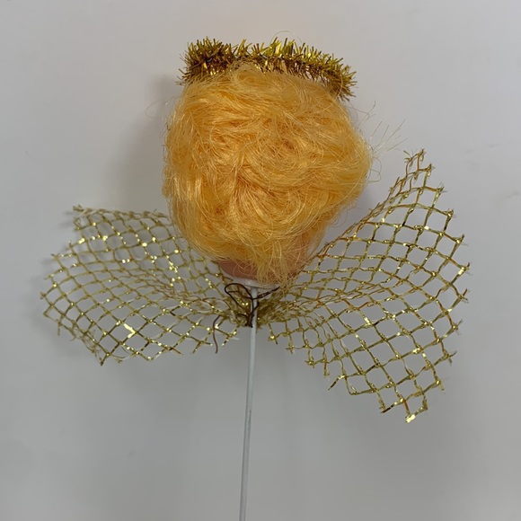 Strawberry Blonde Doll Head Pick True Vintage
(1 piece), Christmas angel w halo - Picture 12 of 16